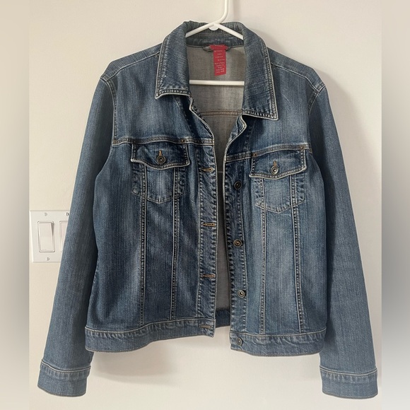 olsen Jackets & Blazers - 💕 2/$25 Olsen Stretch Denim Jacket Size 16